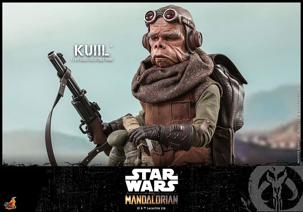 TV Masterpiece The Mandalorian Kuiil 16 Scale Figure Brown
