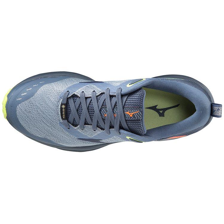 Mizuno Wave Rider Gtx Low Top Running Shoes Women Running Shoes Blue Gray J1GD217947