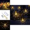 Firework Copper Led Fairy Wire String Lights Remote Control Christmas Decor