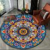 Bohemian Mandala Round Bedroom Bedside Carpet Hanging Basket Computer Chair Floor Mat Meditation Yoga Mat decoracion