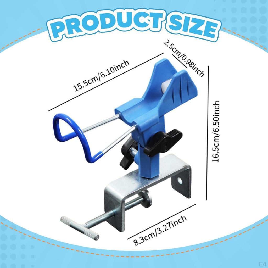Bootsangrutenhalterung, Vielseitige Rutschfeste Große Klemmenauflage, für