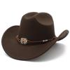 Male and Female Couples Light Felt Fashion Top Hat Minority Style Grassland Equestrian Hat High Sense Street Shot Jazz Hat
