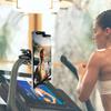 Universeller Fahrrad-Tablet-Handyhalter mit voller Rotationsmöglichkeit für 4,7-9,6 Zoll Bildschirme, verstellbarer Winkel