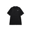Polo Shirts Men's Black Polo Collar Moderate Straight Fit DV8538-010