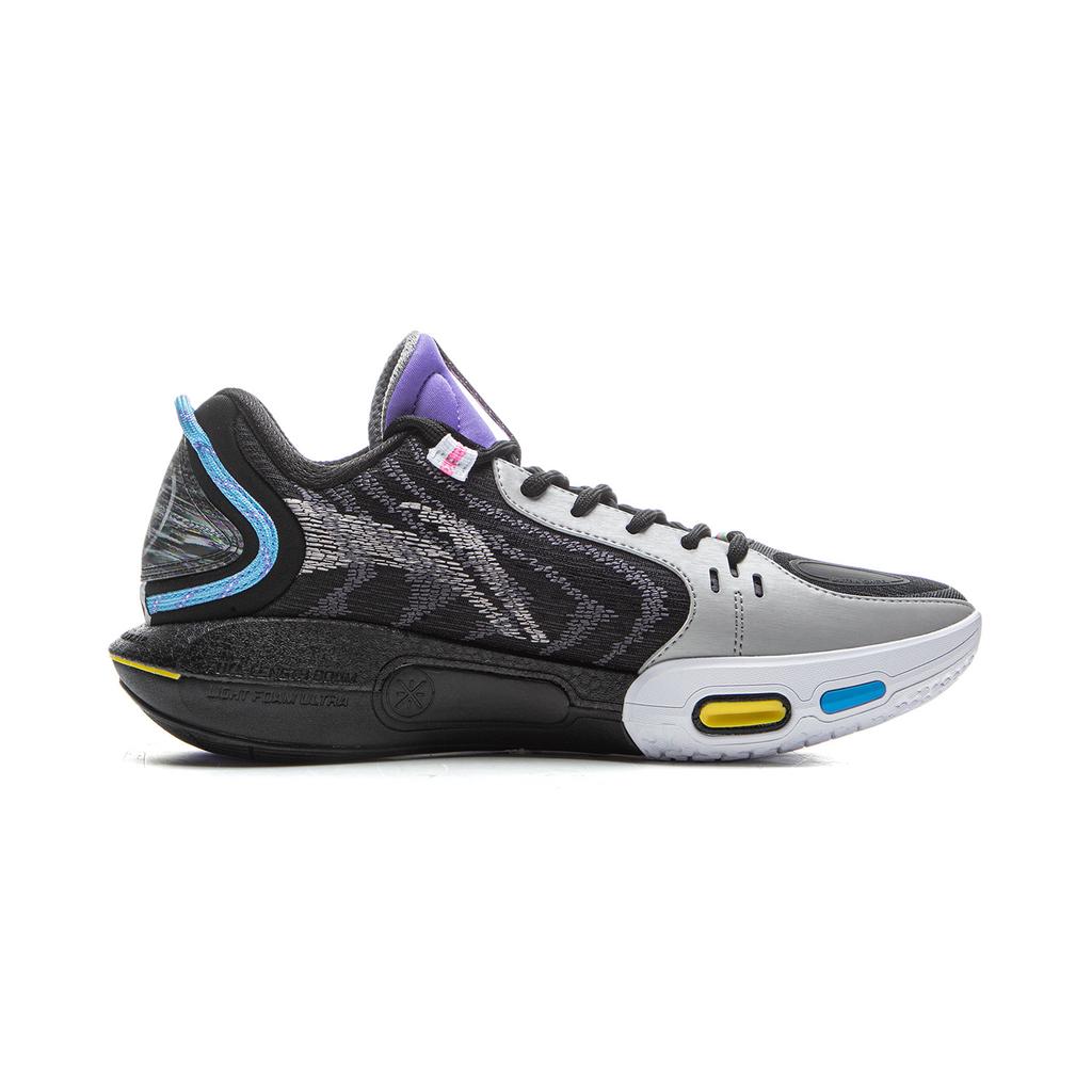 Li Ning Wade Shadow 7 Dämpfung Rutschfest Abriebfest Atmungsaktiv Rückprall Grip Niedrig geschnittene Basketballschuhe ABPV011-4