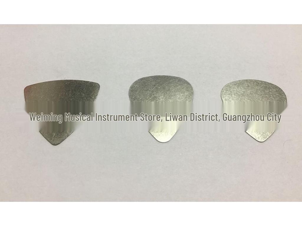 Stainless Steel Guitar and Bass Pick for Electric Guitar