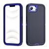 For iPhone 16e Case PC+Silicone+EVA 3 in 1 Shockproof Phone Cover