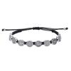 Handgefertigte Saiten-Rosenkranz-Armbänder Verstellbares Glücksarmband Gebets-Schmuck Geschenk