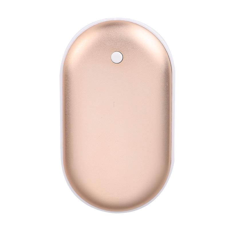 2-in-1 USB Rechargeable Hand Warmer & Charger with Digital Display