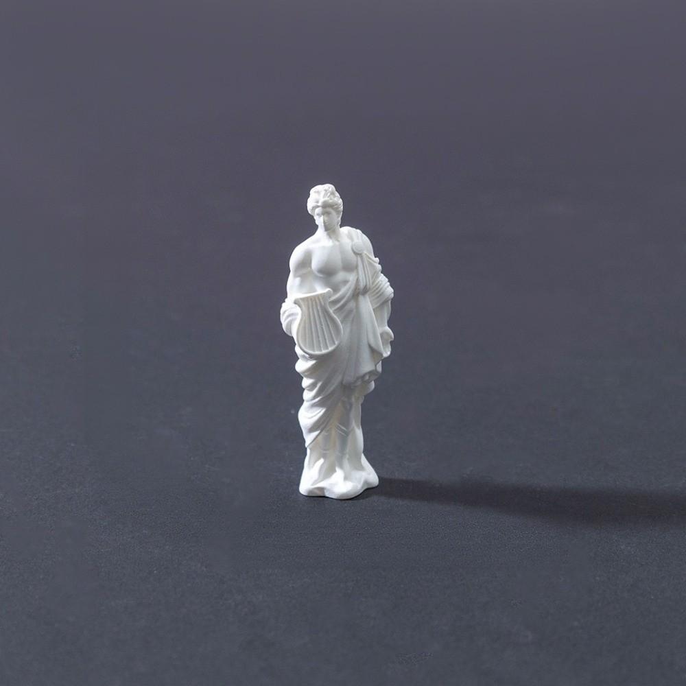 Vintage Twelve Gods Figurine Set Greek and Roman Mythology Mini Roman Gods Statue  Home Decor