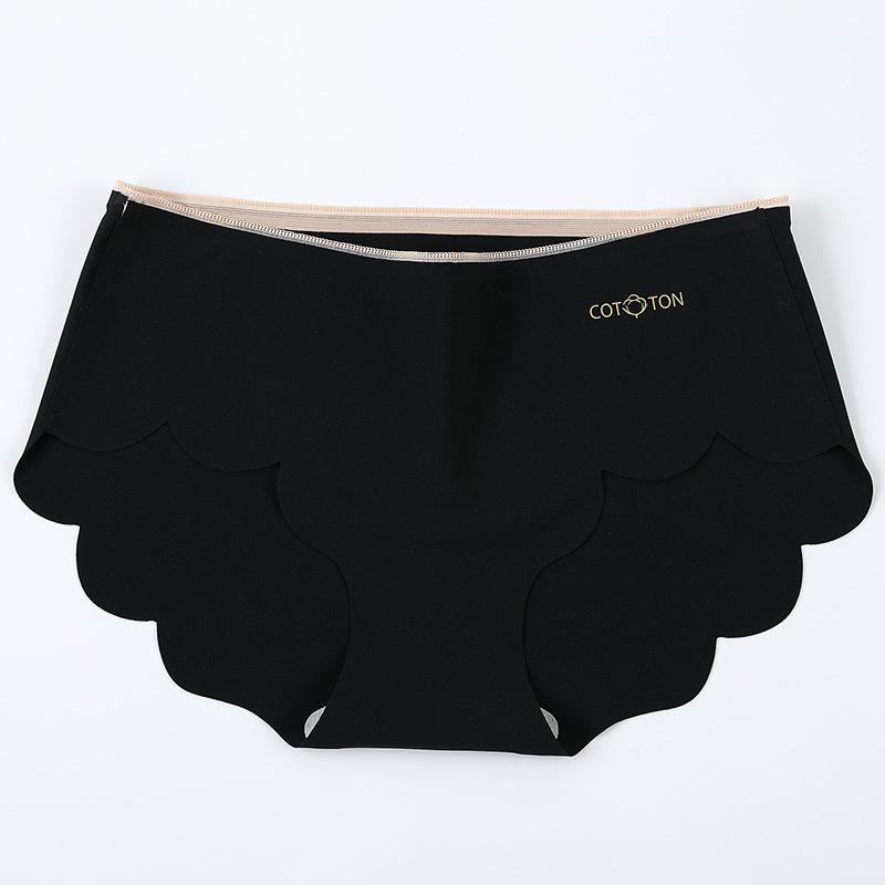 Neue hochwertige, einteilige, nahtlose, antibakterielle und atmungsaktive Unterwäsche aus Baumwolle und Seide für Damen mit mittlerer Taille