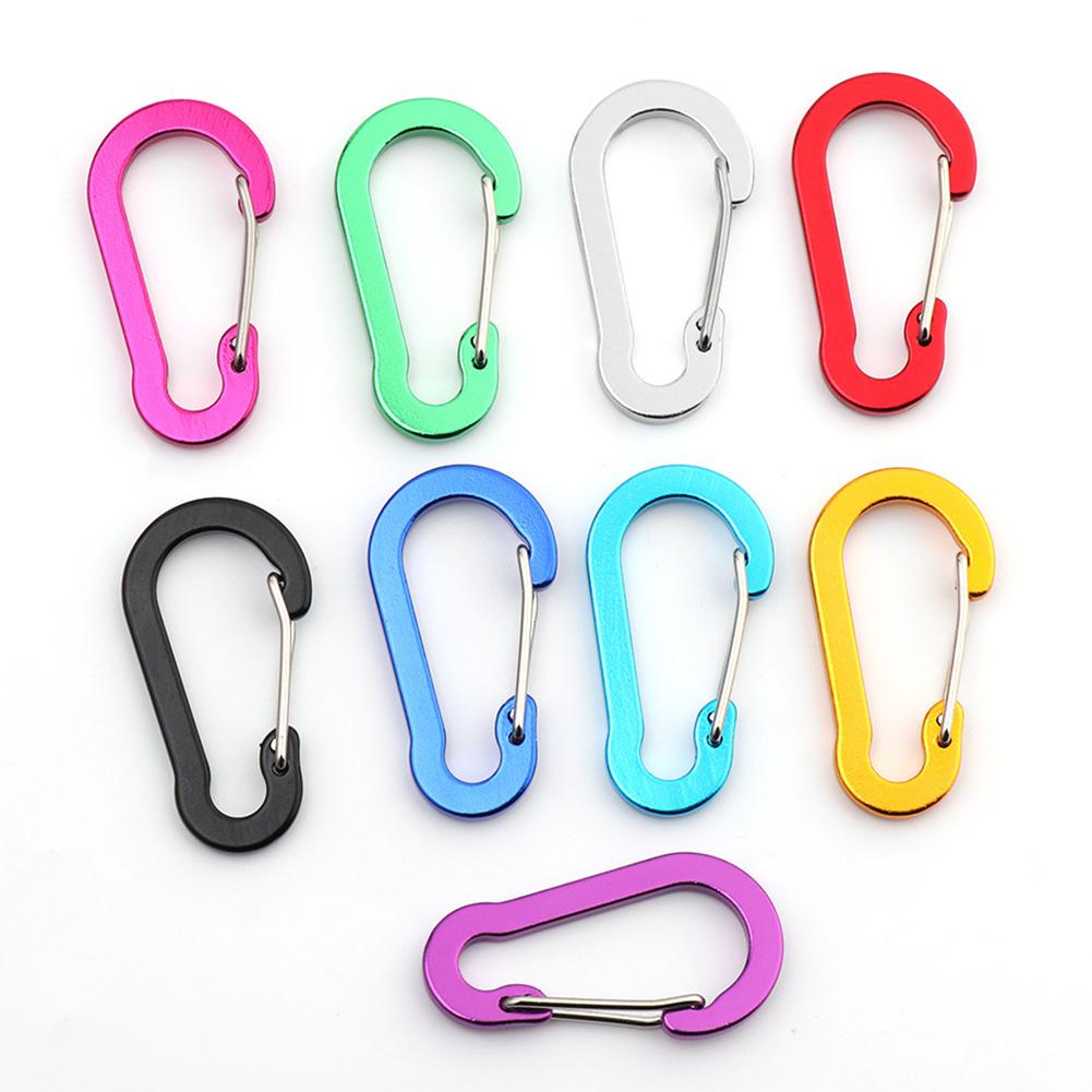 Specifications Aluminum Alloy Carabiner Clips Aluminum Alloy