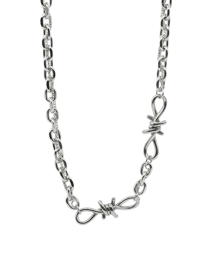 Iamj Barb Knot Chain Necklace