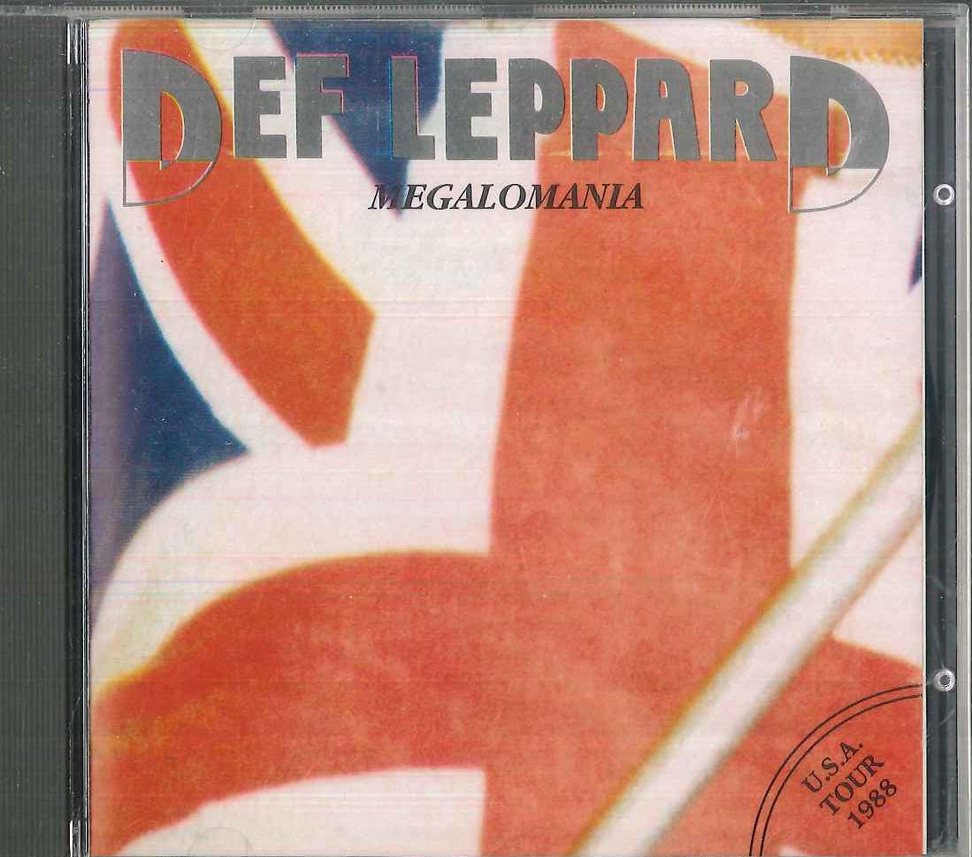 

CD DEF LEPPARD - U.s.a. Tour 1988 BB192 MEGALOMANIA 1992 Japan Rock Used