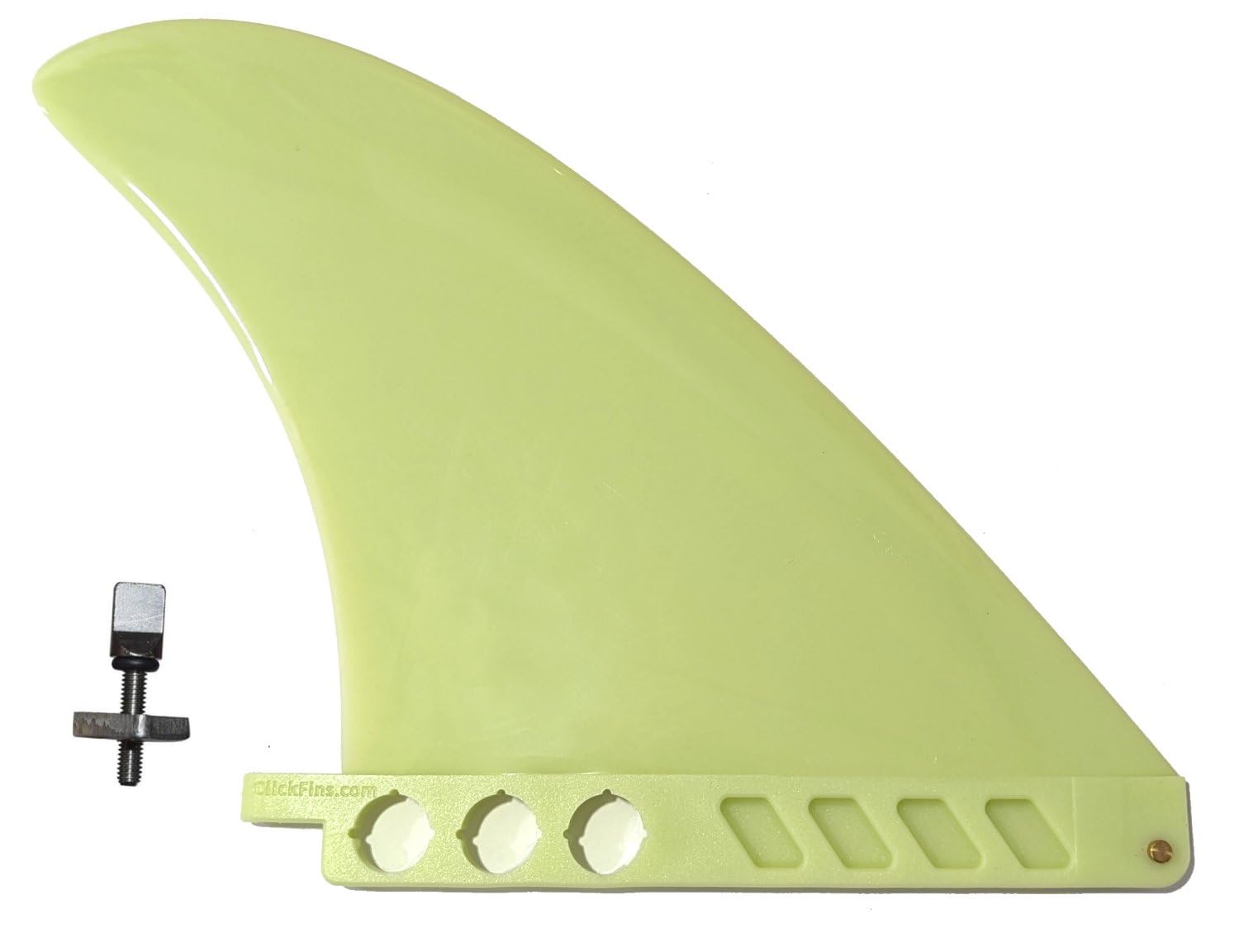 

17cm Center Fin Safety Flex Soft 7 for Longboards, SUPs, Paddleboards, AirSUP, Surfboards by saruSURF (Yellow)