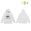 CORT Alcatraz Distressed Hoodie Men Streetwear Loose Fit Couple Sweatshirt Winter