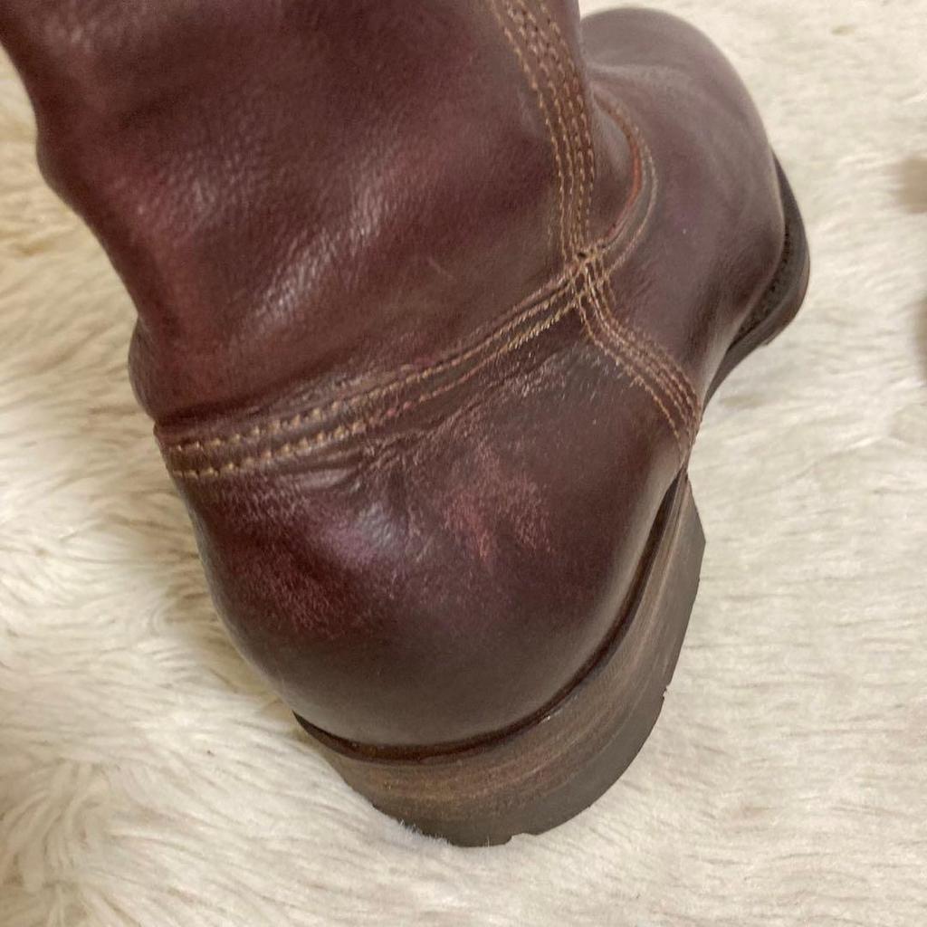 Used []n.d.c. made by hand leather Pecos boots 40