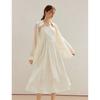 INMAN French Style Jacquard Camisole A-line Dress