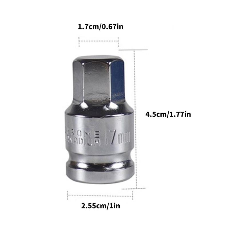 Heavy Duty Corrosion Resistant Oil Pan Plug Wrench Convenient Design For Automotive Repair