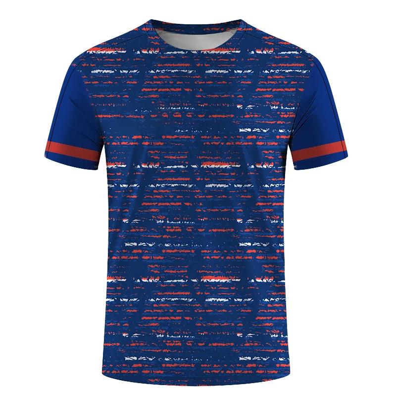 Sports Leisure Comfortable Man Round Neck Short Sleeve Tees