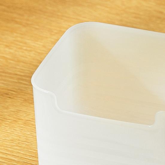 3/6Pcs Refrigerator Storage Boxes Vegetable Fruit Organizer BPA Free Large Capacity Transparent Fridge Doors Shelves