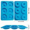 Silicone Donut Mold 6-hole Baking 1pcs Food Grade Bread Cake Bagel Baking Tray Heat-resistant Microwave Kitchen Use