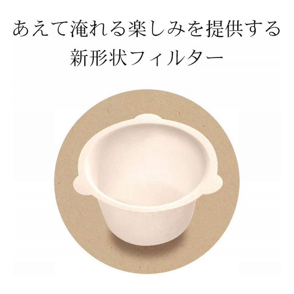 Kanae Paper (Kanaeshiko) Tea Strainers, 10 Strainers X 4 Sets, Made In Japan, Ideal for Tea and Black Tea Mugs, Shape-Retaining, Disposable, White,