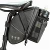 UNIQOCK Bicycle Saddle Bag Waterproof Seat Bag Tail Bag 10L Large Capacity Road Bike Mountain Bike Foldable with Reflective Logo Easy To Install (S)
