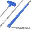 35inch Mini Rubber Head Golf Putters Kids Golf Putter Steel Shaft (Blue)