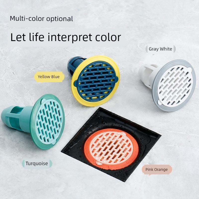 Floor Drain Odor Preventer Toilet Sewer Anti-Odor Plug Sealing Cover Downcomer Insect-Proof Deodorant Handy Gadget X