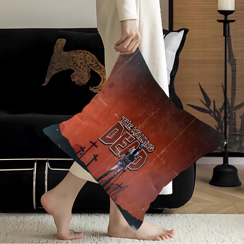 Tv Show Fear The Walking Dead Personalized Pillow Dust Cover Bedroom Kids Party Decoration Pillowcase Birthday Children Gift