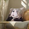 Tokyo Revengers Mikey Pillow Case Silky Elegant Comfort Sofa Bed Invisible Zipper