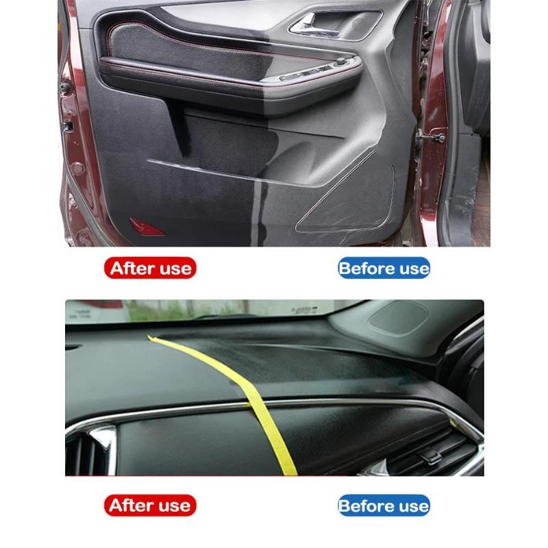 Car Plastic Restore Coating Agent Auto Plastic Rubber Exterior Repair Clean Refresh Restoration Agent Black Shine Seal Brighten