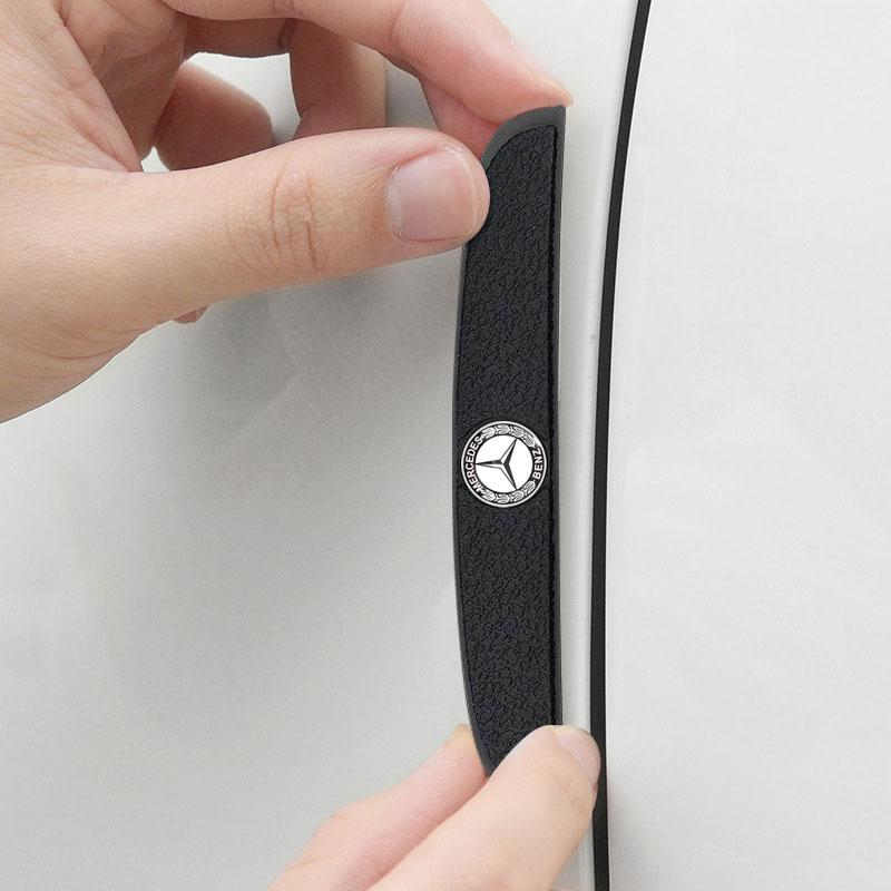 4 stk Kantbeskyttelsesklistremerker for bildør Antikollisjonsbeskyttelseslist For Mercedes-Benz AMG C500 C200 C300 A B C E GLA CLA GLK GL ML GLE W204 W205 W203