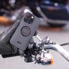 SP CONNECT Moto Mount 3D 1/5 Chrome Finish SPC+ | Motorcycle Phone Holder | 52878 Silver