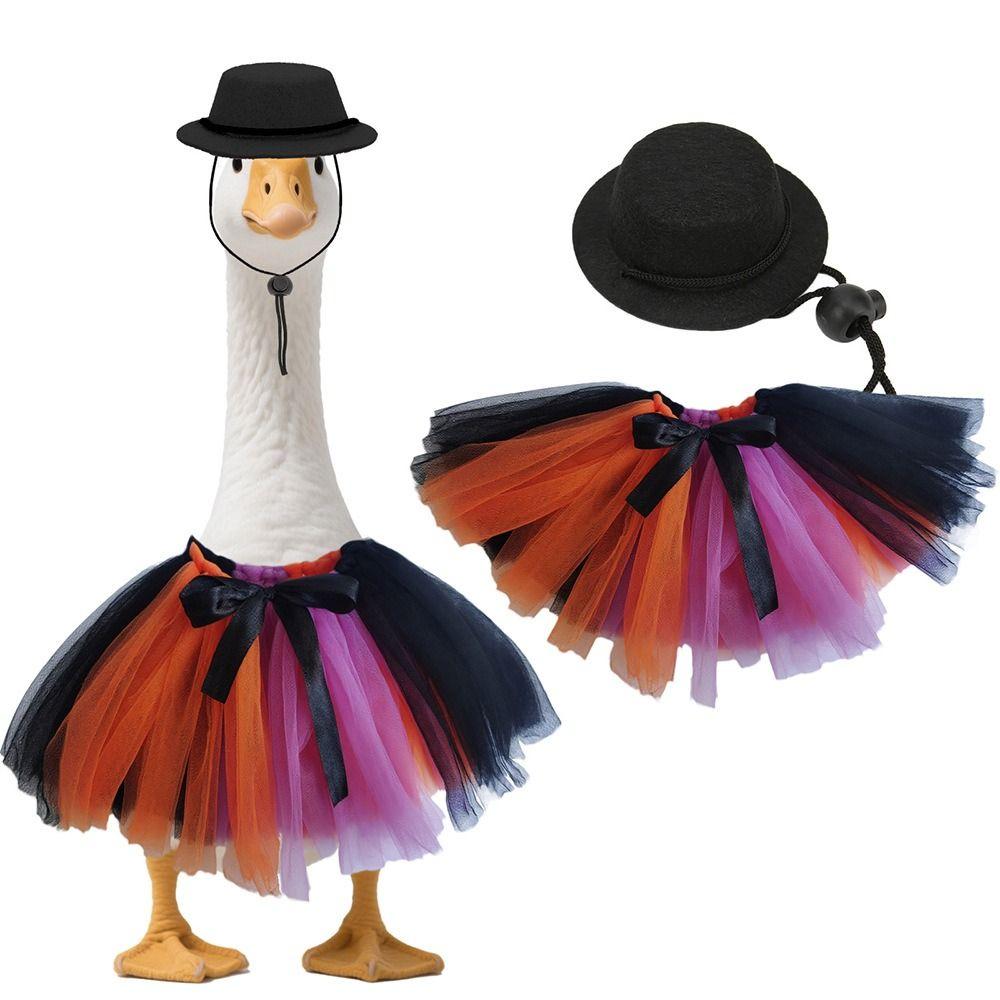 Handcrafted Porch Goose Costume Funny Garden Goose Costume  Halloween Decorations