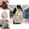 Nylon Casual Travel Backpack For Men And Women With Padded Shoulder System For Daily Use