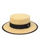 Yunibeosyeolkemiseuteuli Edge Taping Beige Long Panama Hat Panama Hat