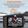 3 Inch Universal Motorcycle DVR HD 1080P/720P Front Rear View Motorcycle Driving Recorder IP65 Waterproof Dash Cam GPS Navigatio
