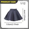1/12 Action Figure Clothes Doll Short Skirt Fits 6 inch Female Figures Body Miniature