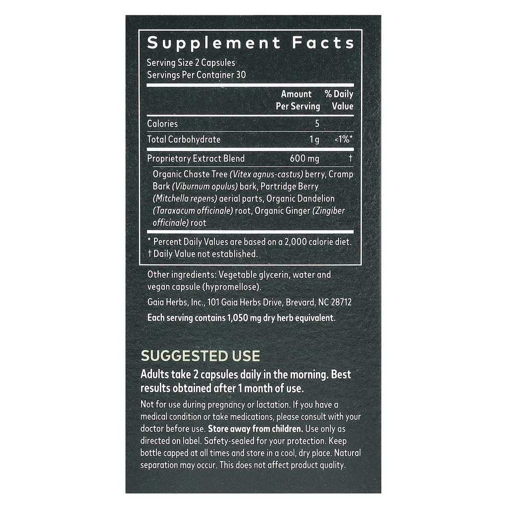 Supports Female Reproductive Function, Veggie Liquid Phyto-Caps 60 Tablets