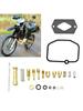 Carburetor Carb Diaphragms Repair Rebuild Gasket for DT125 TDR125 Pit Bike Motorbike Maintenance Ensure Smooth Operation