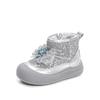 2025 Winter Girls' Fleece-Lined Snow Boots - Warm & Stylish for Cold Weather