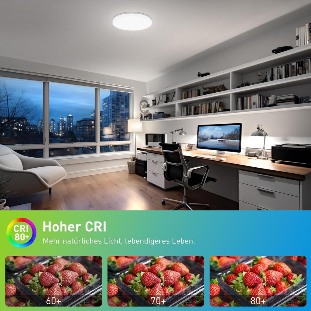 Yatak Odası, Oturma Odası, Koridor ve Balkon için Modern Yuvarlak LED Tavan Lambası
