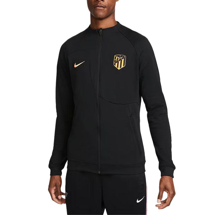Nike Atlético Madrid 22/23 Champions League Academy Pro Anthem Dri-FIT Zip Comfortable Simple Long Sleeve Jacket Men Jackets DN3075-010
