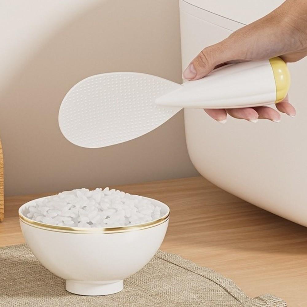 Food Grade Kissing Sausage Lips Rice Spoon Stand-Up Design Non-Slip Rice Cooker Spoon Non-stick Cartoon Rice Shovel Dining Room