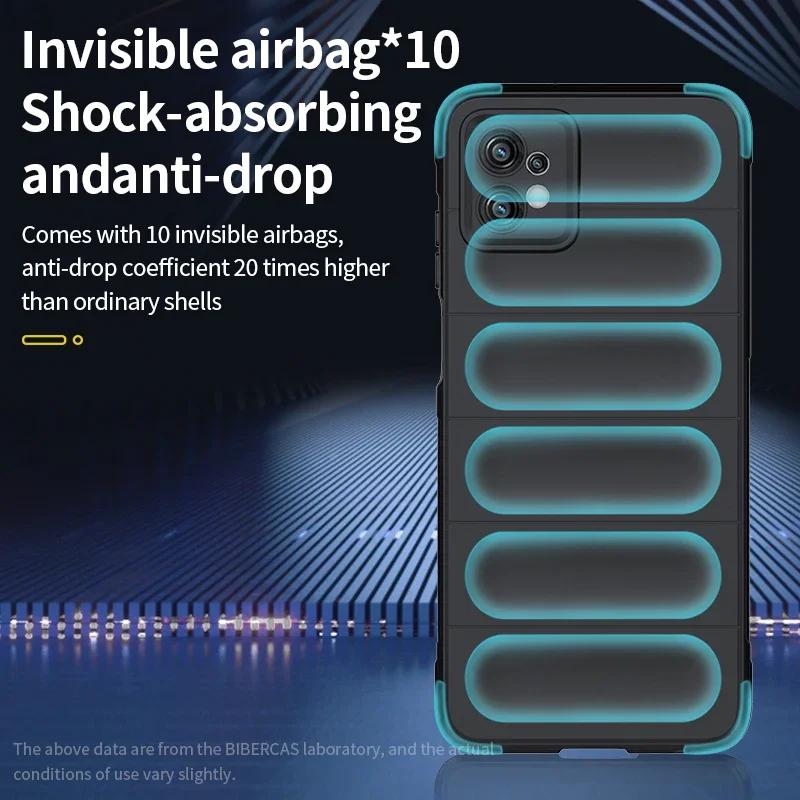 Husă Nouă Rezistentă la Șocuri pentru Motorola Moto G35 G54 G85 G62 G73 Capac Spate din Silicon Coque pentru Moto Edge 40 Neo 50 60 Fusion Pro Funda