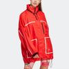 Adidas X Stella McCartney Kragen Lockere Jacke Damen Oberbekleidung Leuchtendrot IA0018
