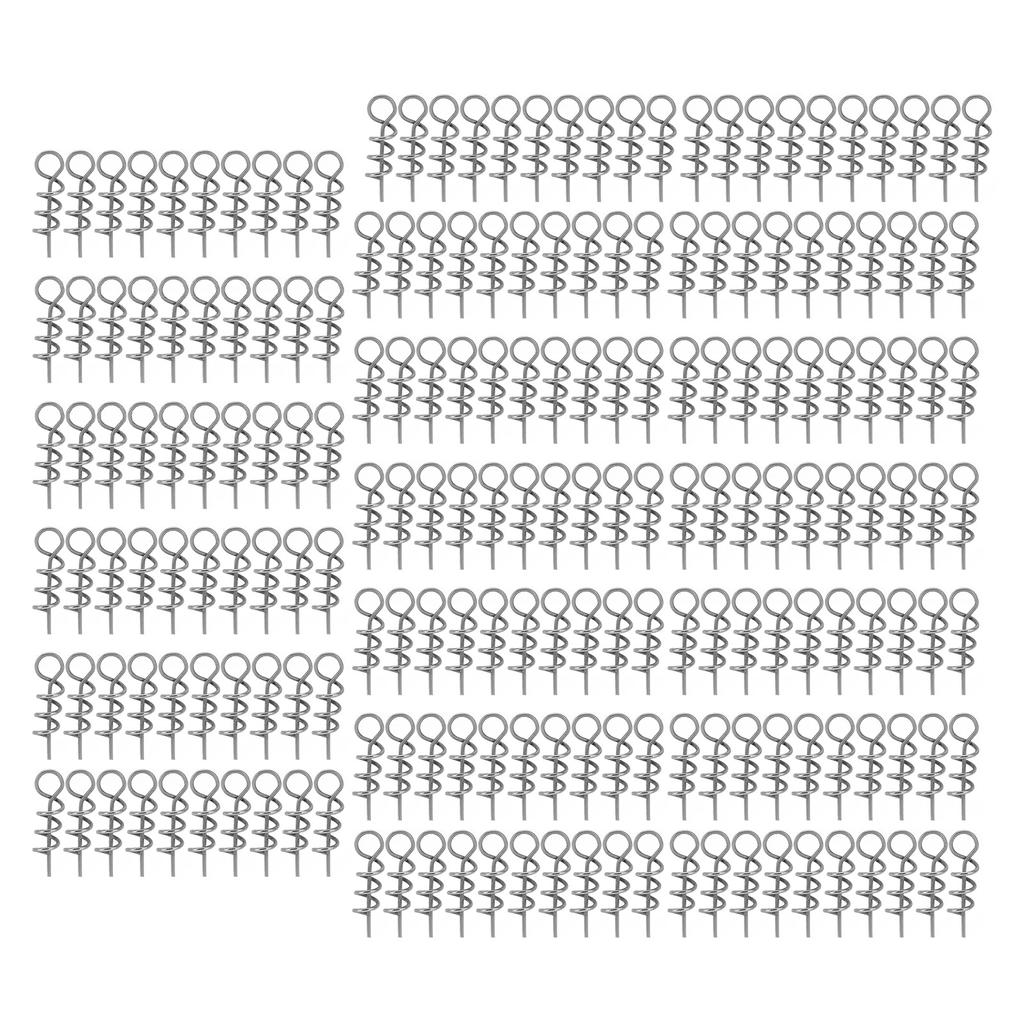 200Pcs Bait Spring Durable Used Long Time Reduce Resistance Easy Installation Bait Accessories