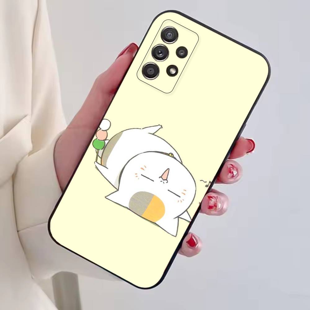 

Чехол для телефона S-Sensei Natsume Book Милый Черный Силикон Мягкий Для Samsung S25,S24,S21,S22,S23,S30,Ultra,S20,Plus,Fe,Lite Samsung S24ULTRA